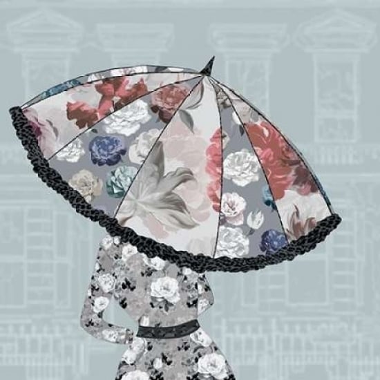 Umbrella II Poster Print by Sally Scaffardi-VARPDX640016 Image 1