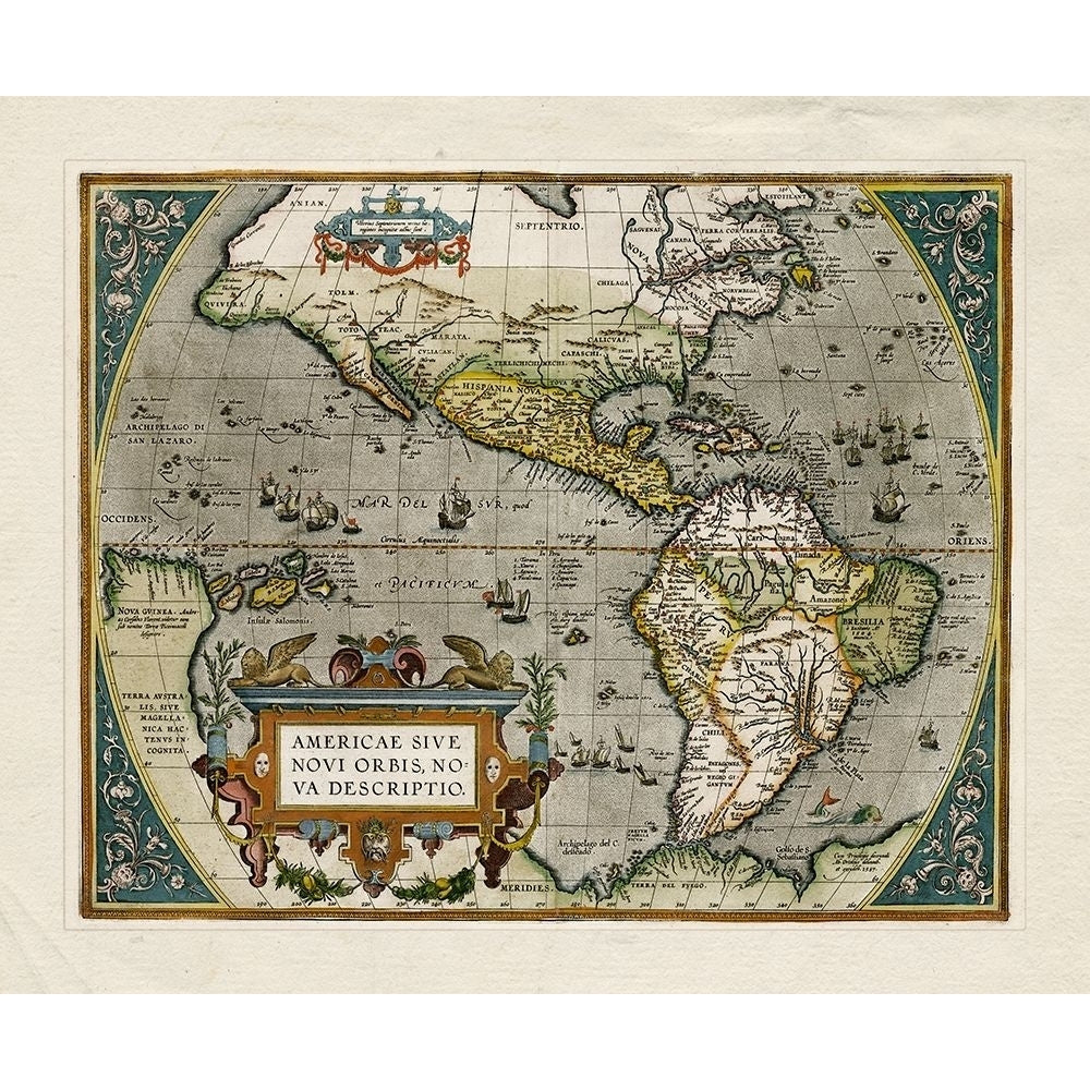 Novi Orbis Map Poster Print - Unknown-VARPDX64002Z Image 1