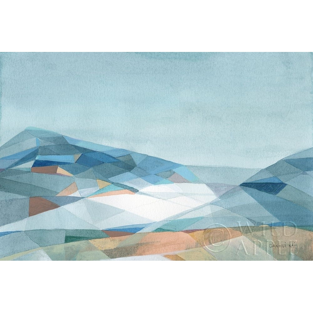 Geometric Mountain Poster Print by Danhui Nai-VARPDX64051 Image 1