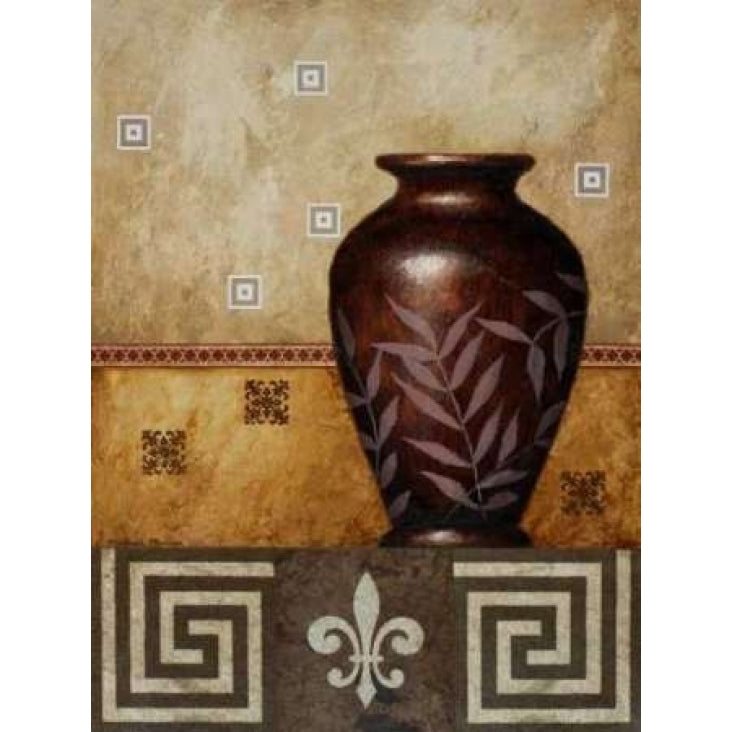 Mahogany Urn I Poster Print by Michael Marcon-VARPDX6411 Image 1