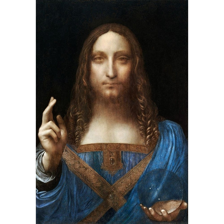 Salvator Mundi Poster Print - Leonardo da Vinci-VARPDX64129 Image 1