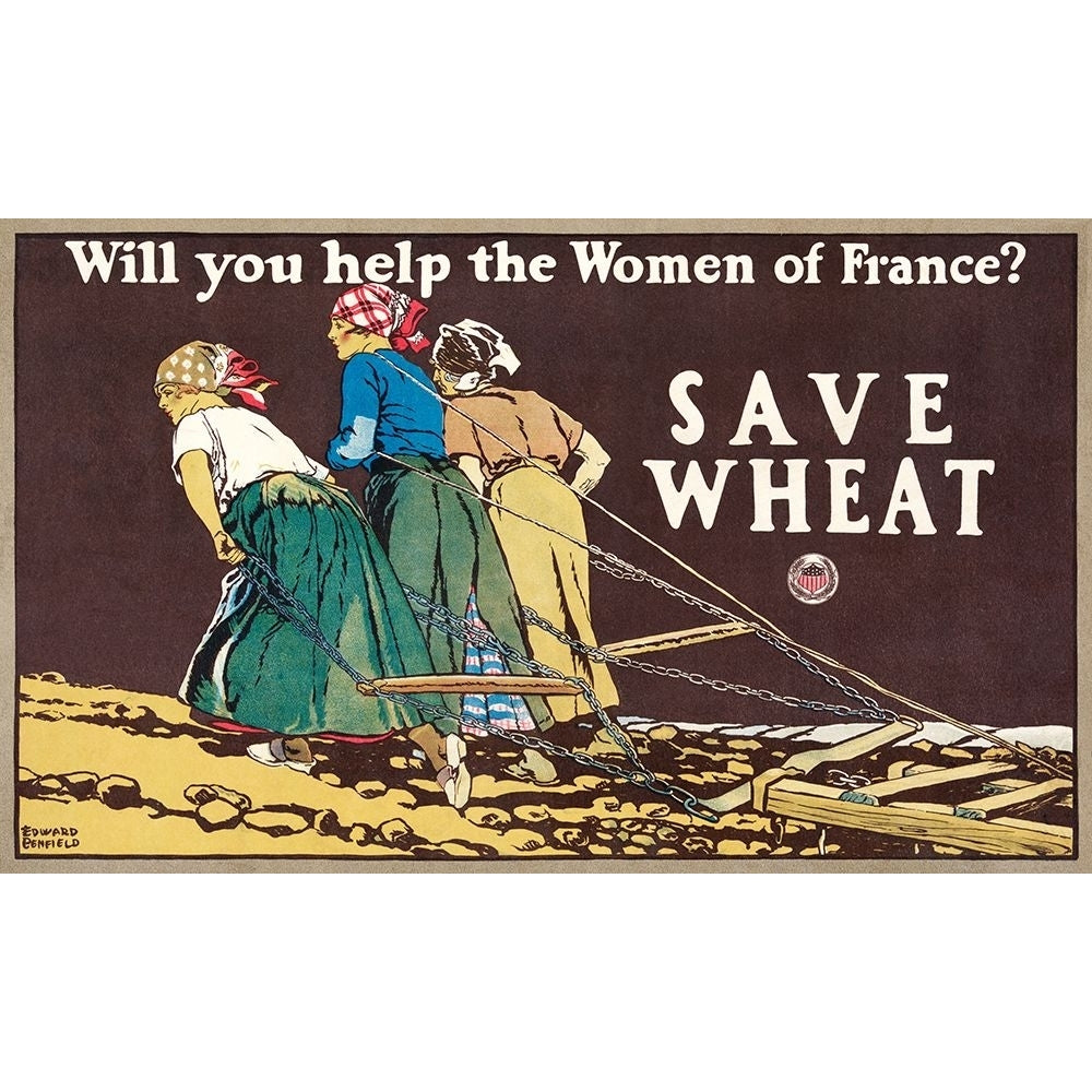 Will you help the women of France by Edward Penfield-VARPDX64149 Image 1