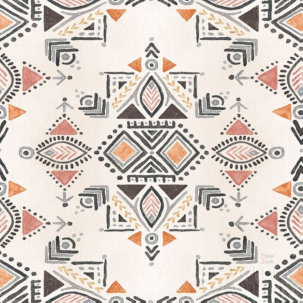 Kasbah Crush Pattern VIA Poster Print by Dina June-VARPDX64318 Image 1