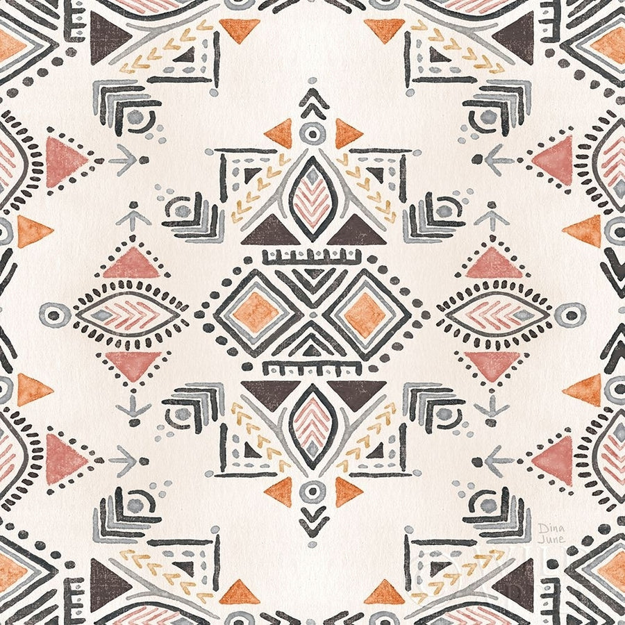 Kasbah Crush Pattern VIA Poster Print by Dina June-VARPDX64318 Image 1