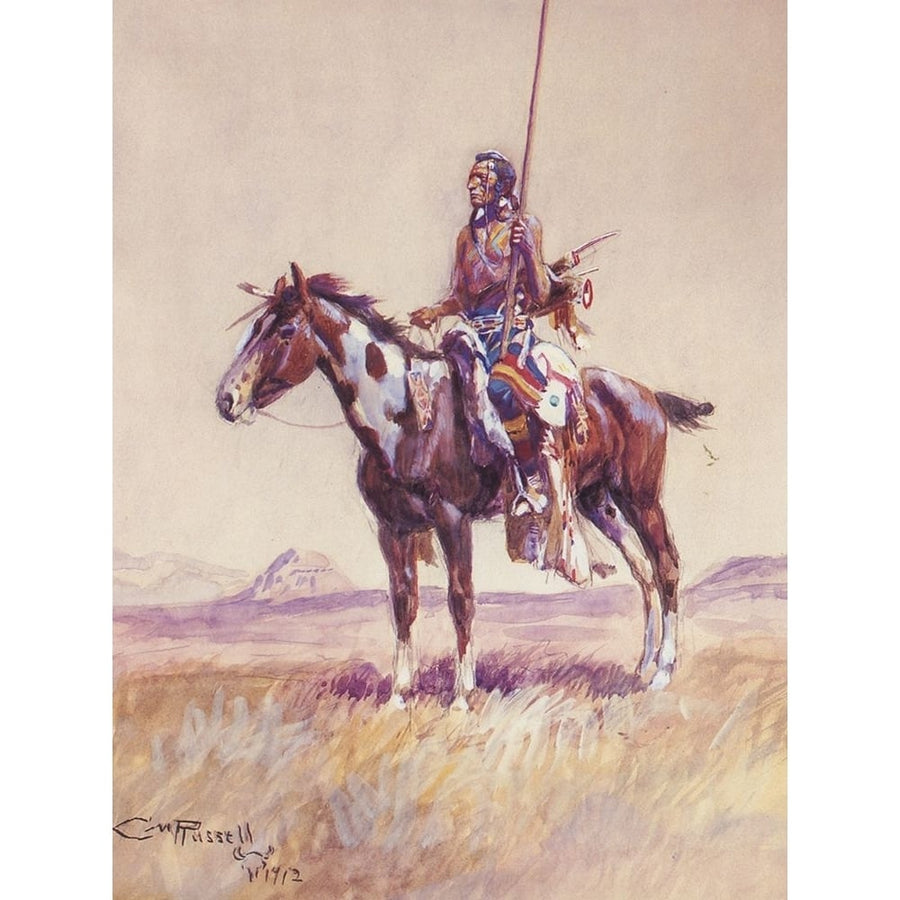 Piegan Chief by Charles Russell-VARPDX64334 Image 1