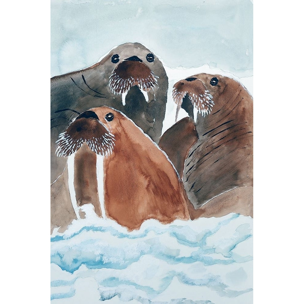 Walrus Trio by Wynn Derr-VARPDX64541 Image 1