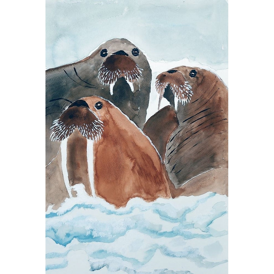 Walrus Trio by Wynn Derr-VARPDX64541 Image 1