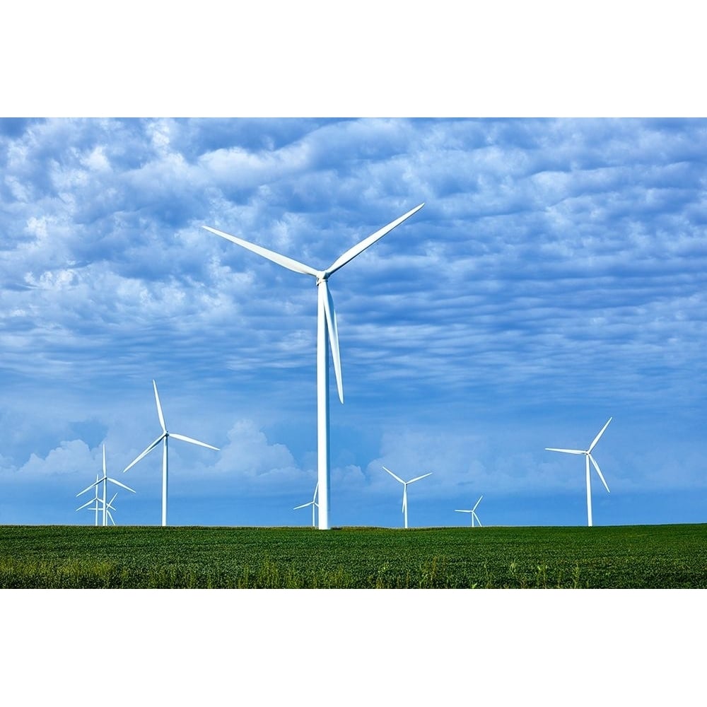 Wind Farms in Franklin County-Iowa by Carol Highsmith-VARPDX64569 Image 1