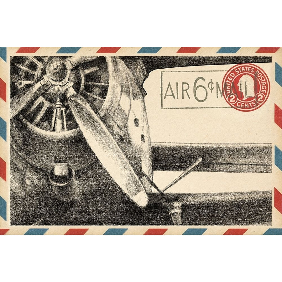 Vintage Airmail II Poster Print - Ethan Harper-VARPDX64703Z Image 1