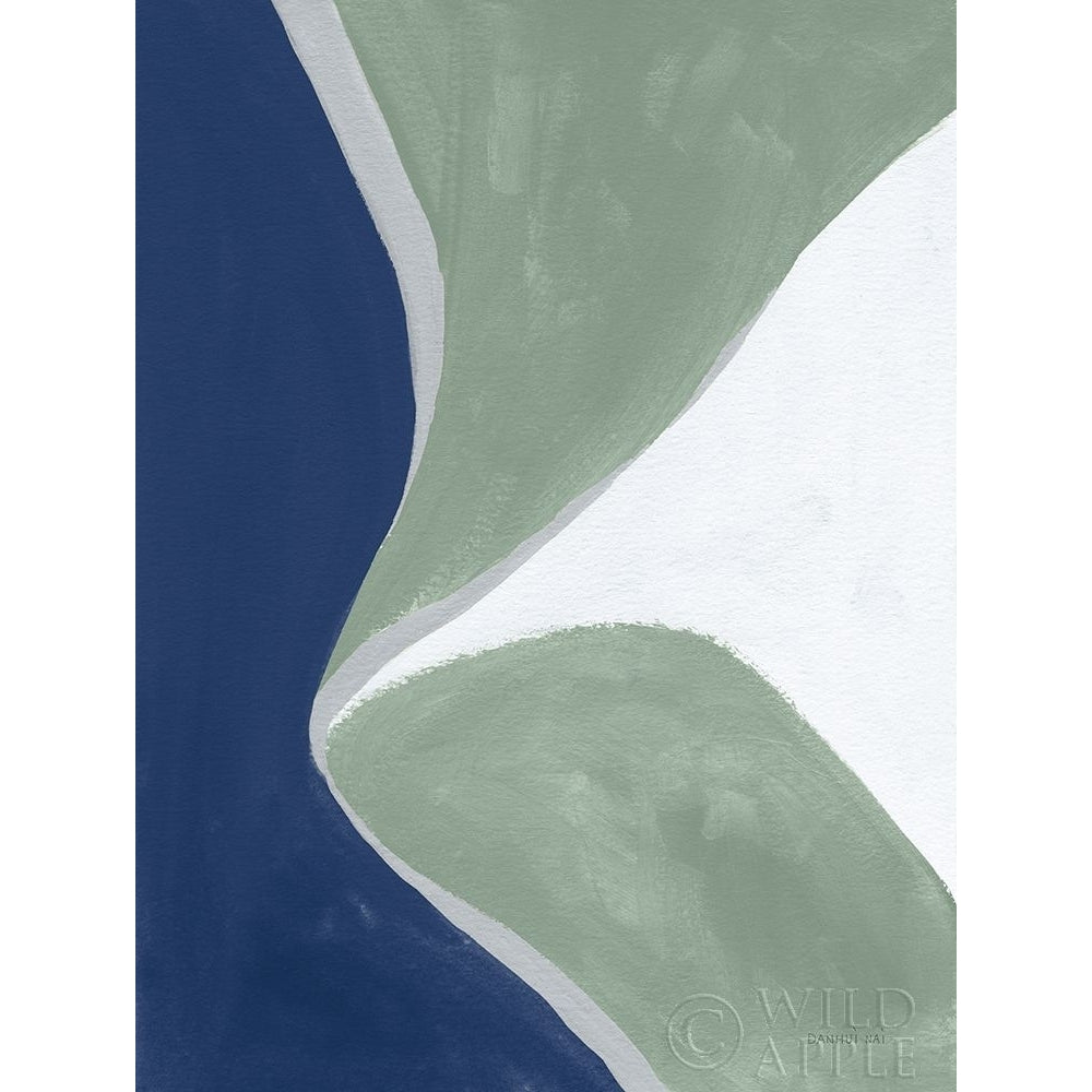 Blue Green Abstract III Poster Print by Danhui Nai-VARPDX64785 Image 1