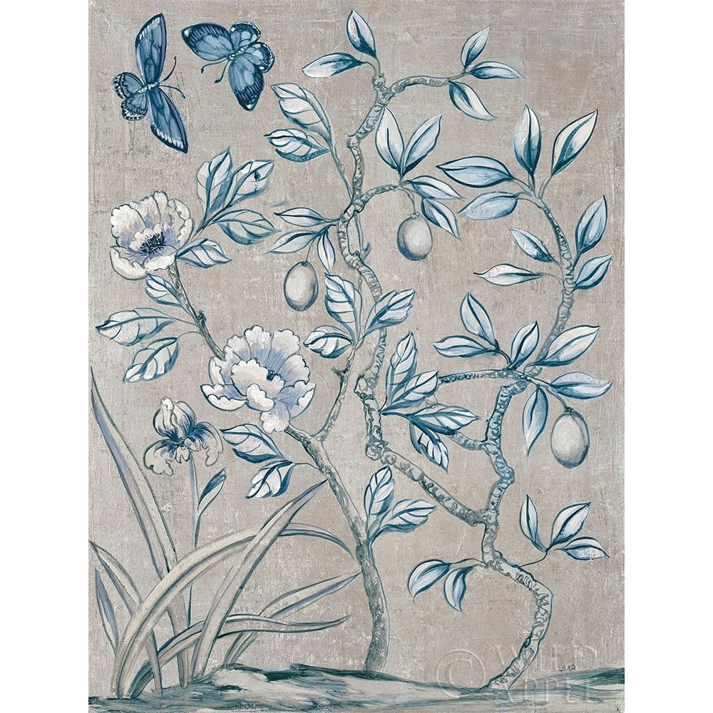 Shimmering Garden I Navy Poster Print by Julia Purinton-VARPDX64809 Image 1