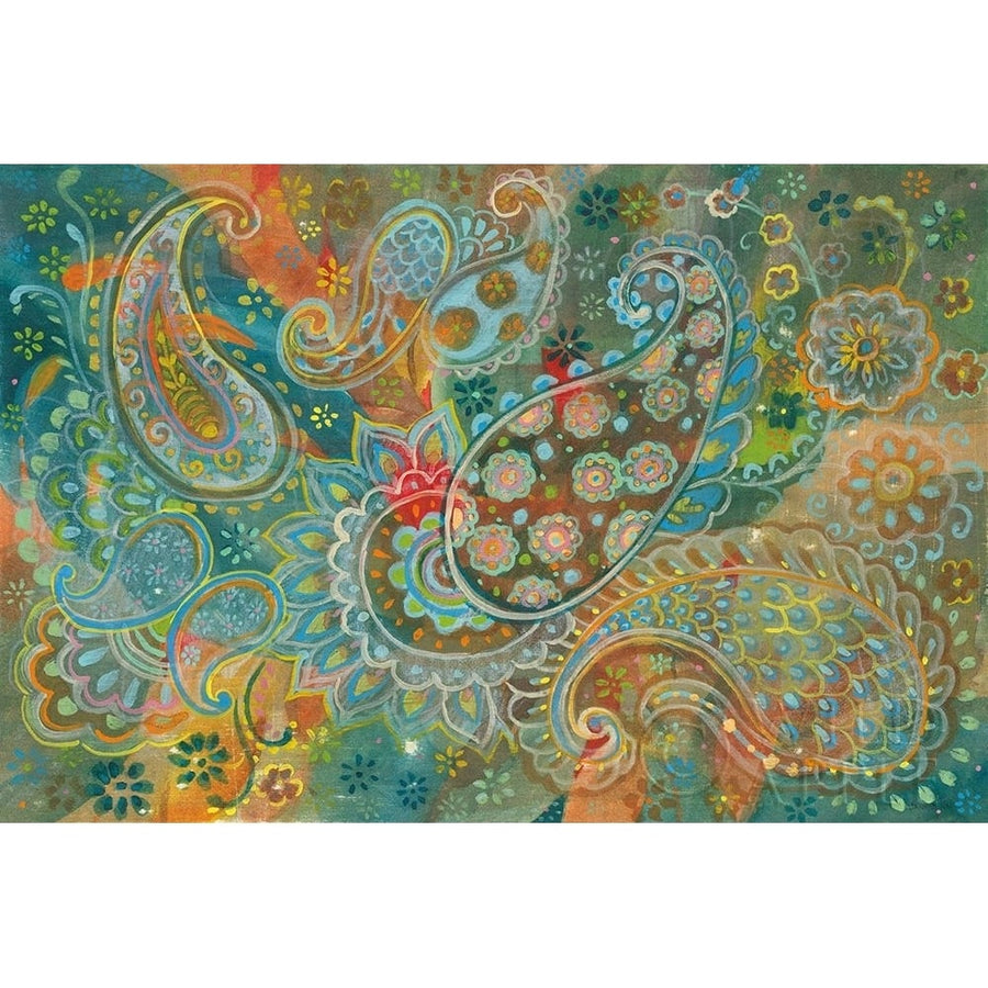 Floral Paisley Poster Print by Danhui Nai-VARPDX64838 Image 1