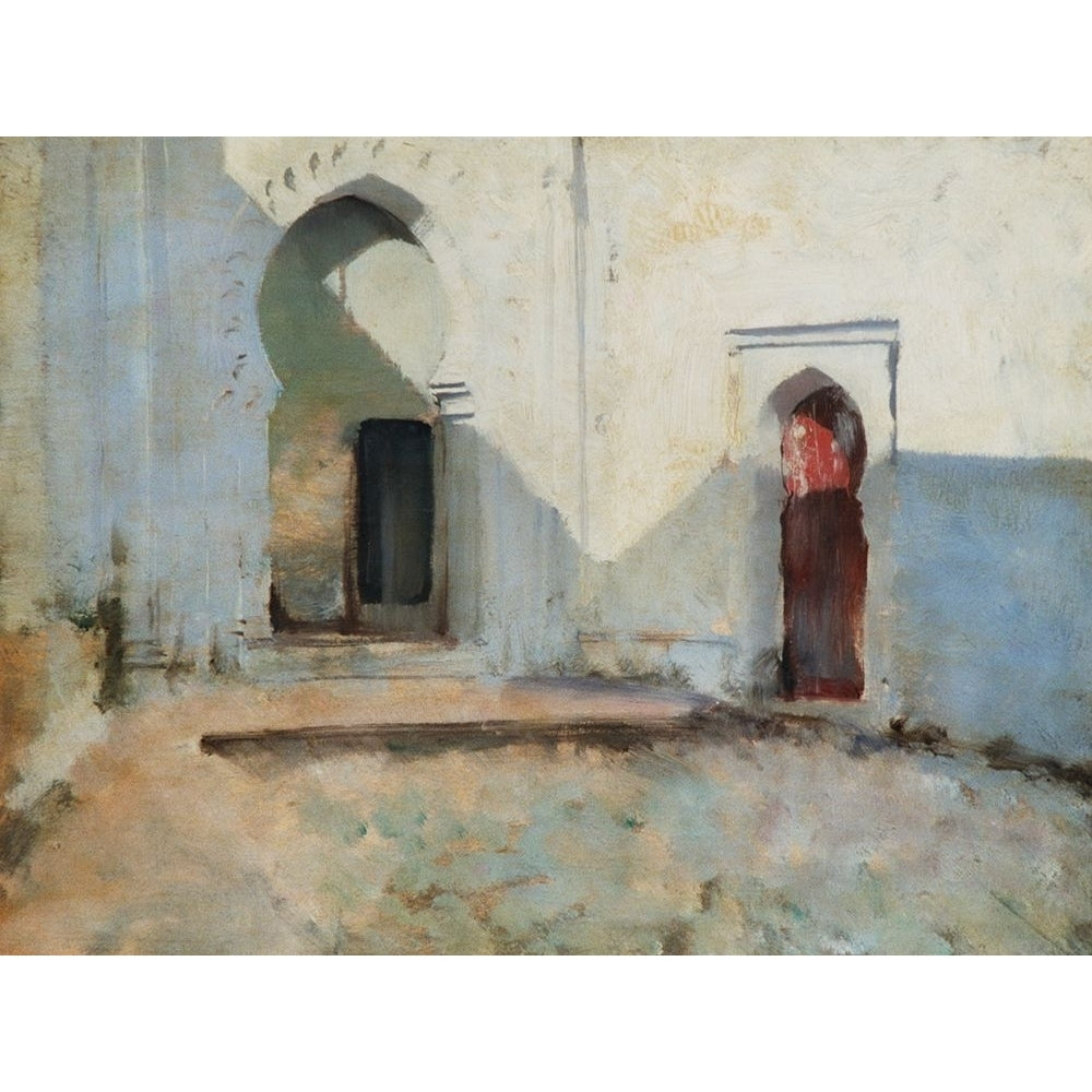 Courtyard-Tetouan-Morocco Poster Print - John Singer Sargent-VARPDX64889 Image 1