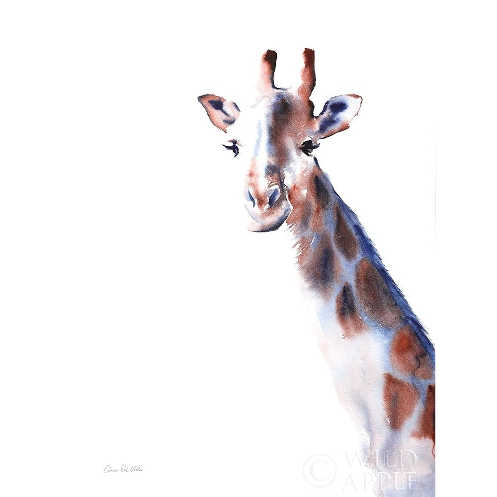 Copper and Blue Giraffe Poster Print by Aimee Del Valle-VARPDX64960 Image 1