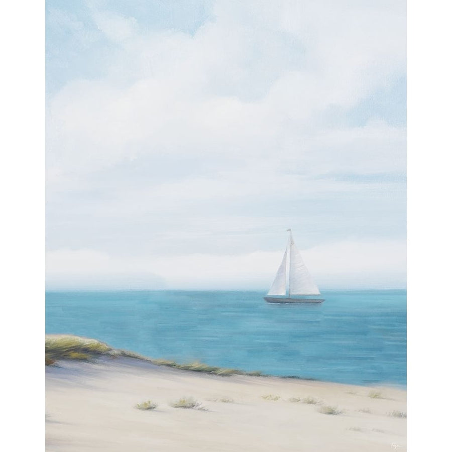 Shoreline Sailing I Poster Print - Vivien Rhyan-VARPDX6497DA Image 1