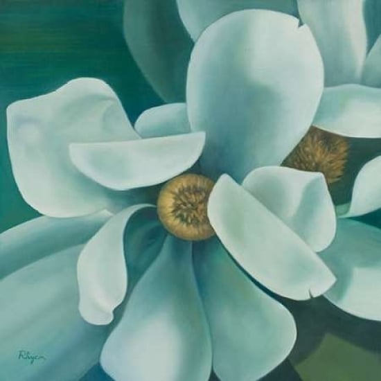 Twin Magnolia Poster Print by Vivien Rhyan-VARPDX6500 Image 2