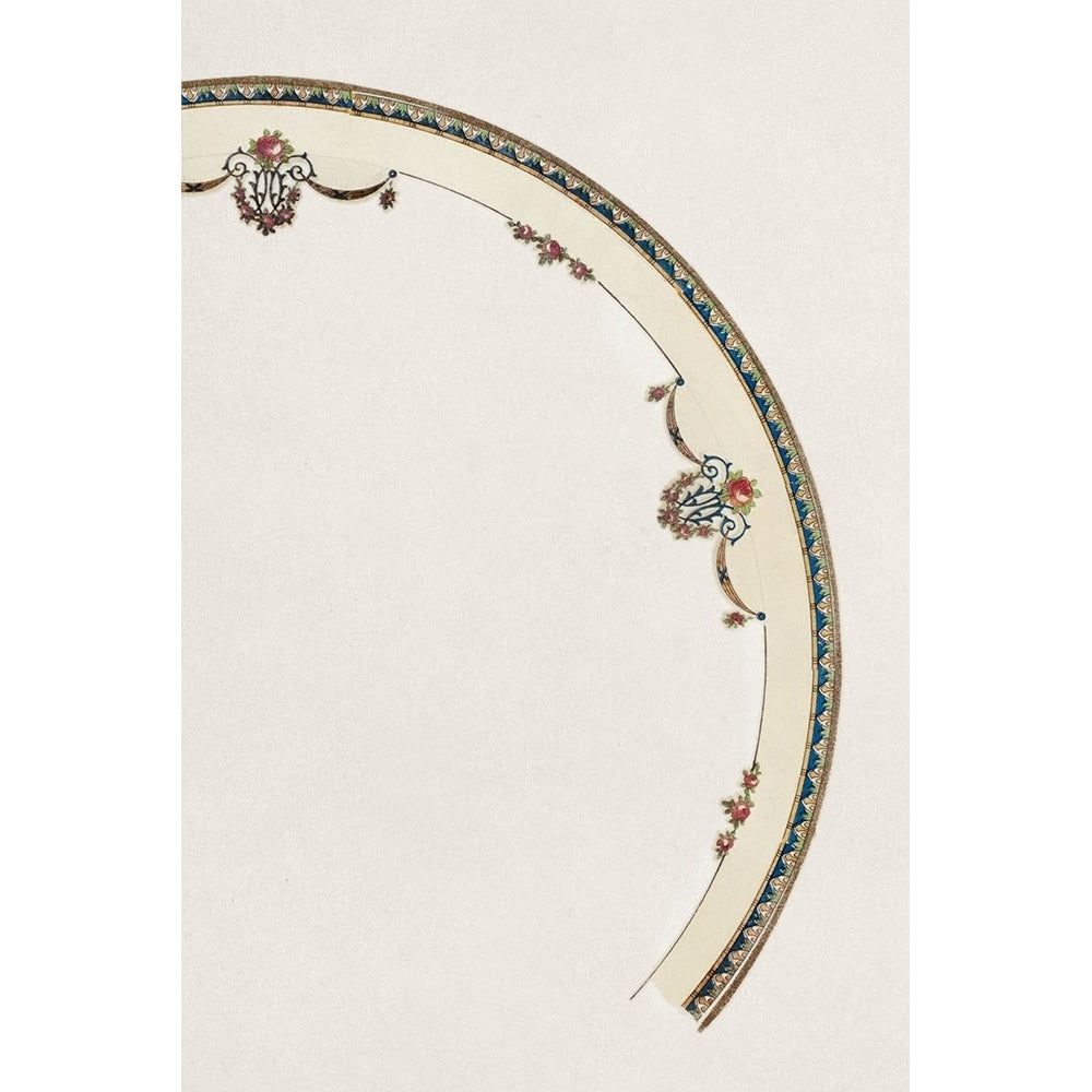 Design for a Noritake Plate XIV Poster Print - Noritake Designs-VARPDX65106 Image 1