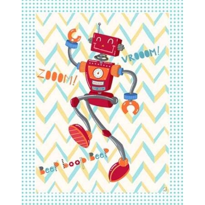 Zoom Robot Poster Print by Christina Skapriwsky-VARPDX650SKA1001 Image 1