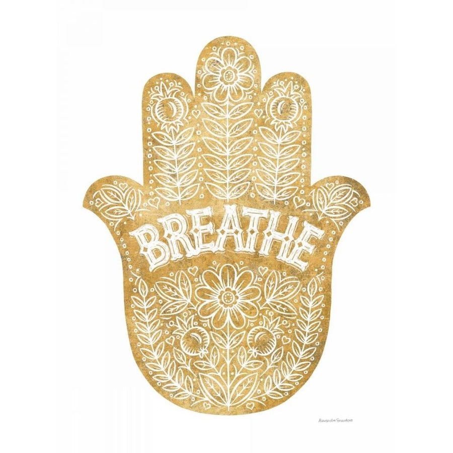 Breathe Gold by Alexandra Snowdon-VARPDX65143 Image 1