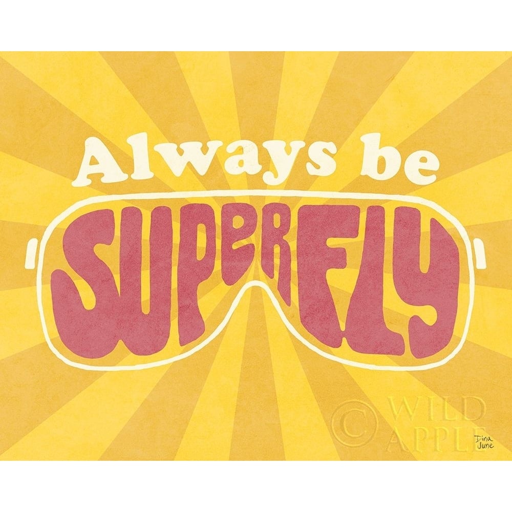 Super Fly I Poster Print by Dina June-VARPDX65227 Image 1