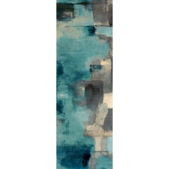 Downtown Blue Rain I Poster Print by Lanie Loreth-VARPDX6523V Image 1