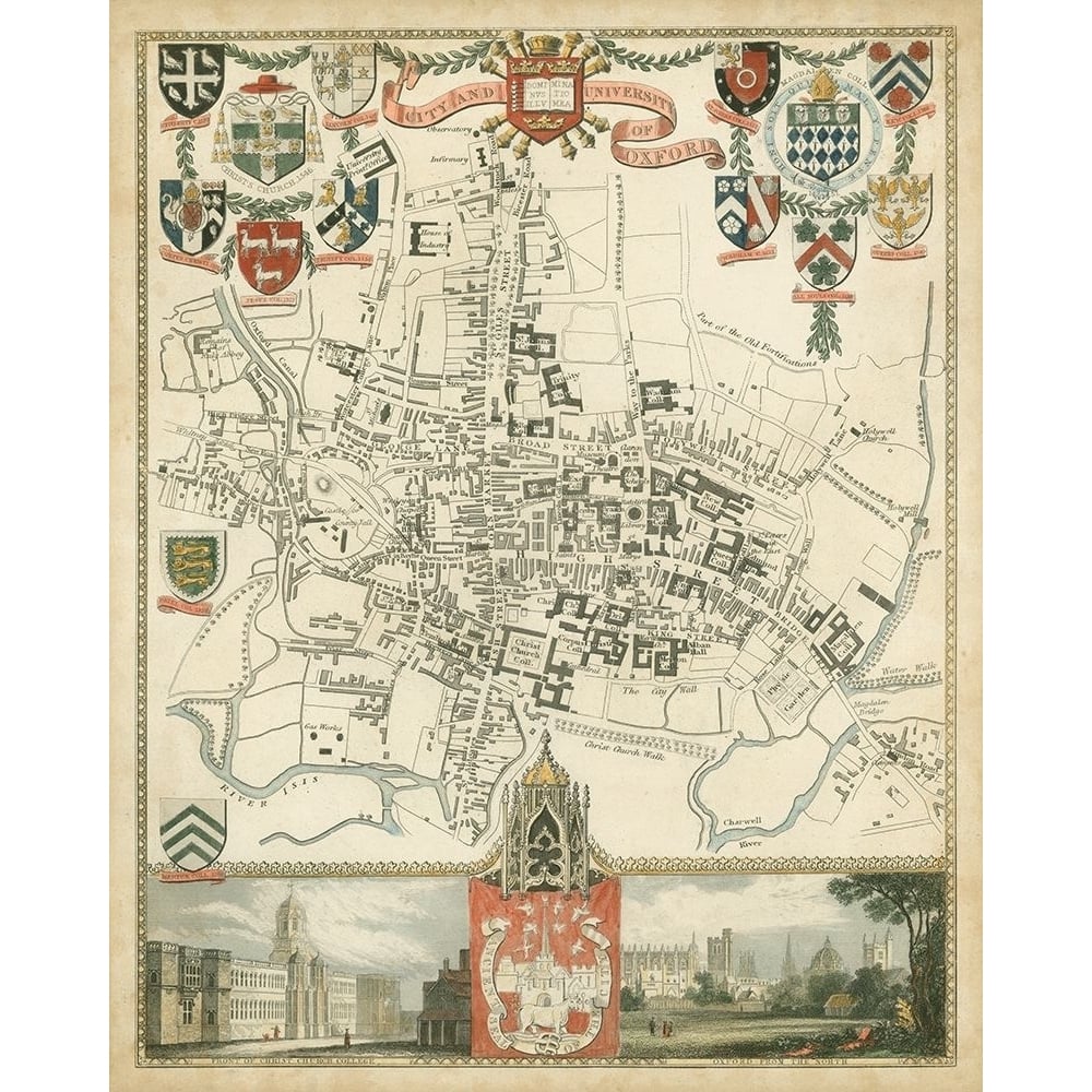 City and University of Oxford Poster Print - Unknown-VARPDX65299Z Image 1