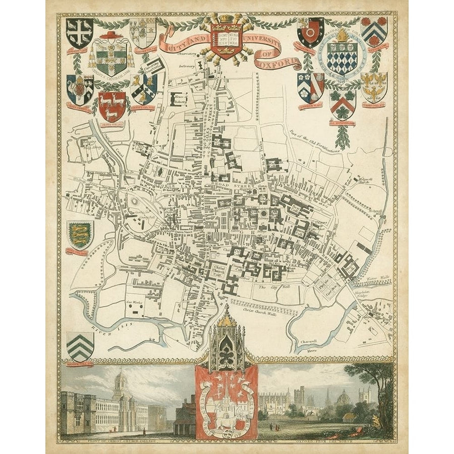 City and University of Oxford Poster Print - Unknown-VARPDX65299Z Image 1