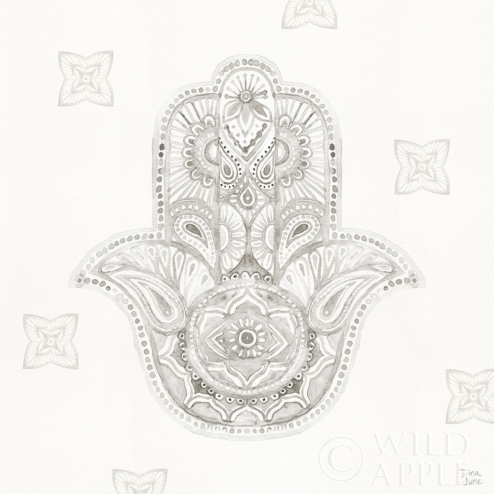 Touch of Hamsa IV Poster Print by Dina June-VARPDX65332 Image 1