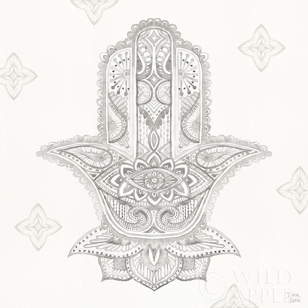 Touch of Hamsa III Poster Print by Dina June-VARPDX65331 Image 1