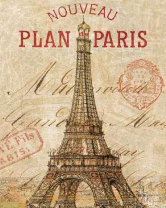 Letter from Paris Poster Print by Wild Apple Portfolio-VARPDX6547 Image 1