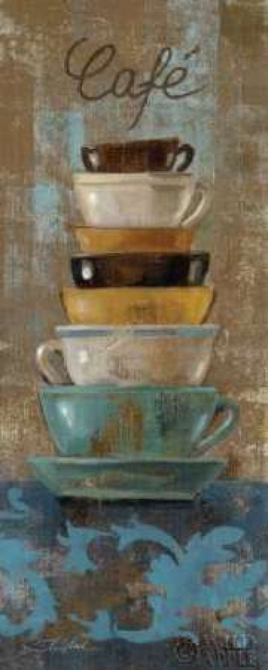 Antique Coffee Cups I Poster Print by Silvia Vassileva-VARPDX6591 Image 1