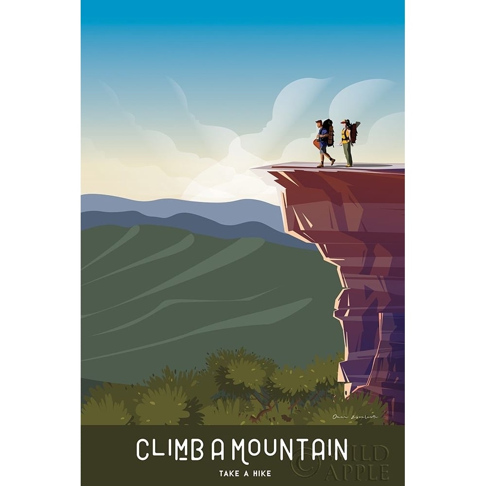 Climb a Mountain Poster Print by Omar Escalante-VARPDX65936 Image 1