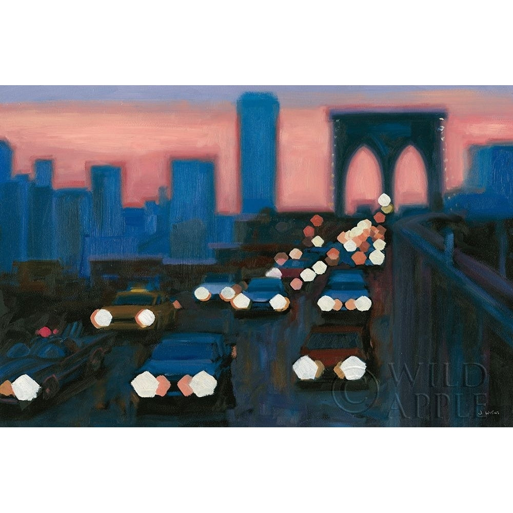 Brooklyn Bridge Evening Poster Print by James Wiens-VARPDX65983 Image 1