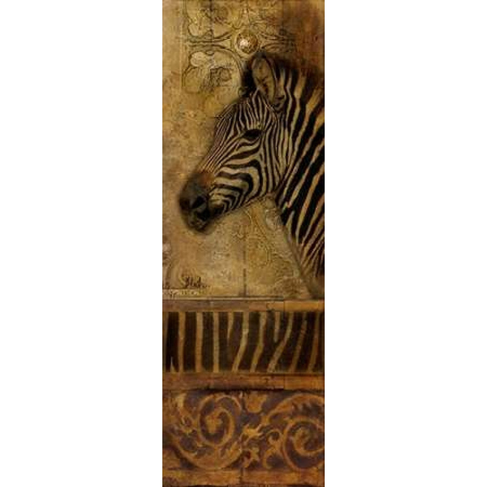 Elegant Safari Panel I-ZEBRA Poster Print by Patricia Pinto-VARPDX6634A Image 2