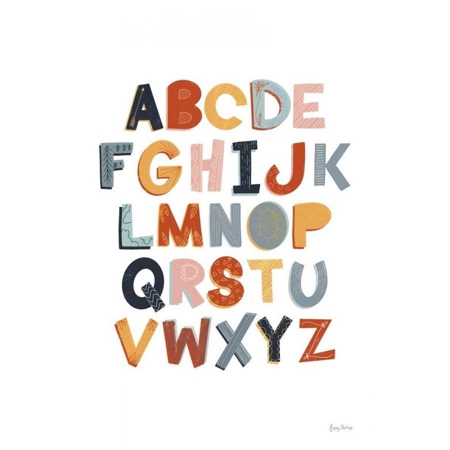 Colorful Alphabet Pastel by Becky Thorns-VARPDX66560 Image 1