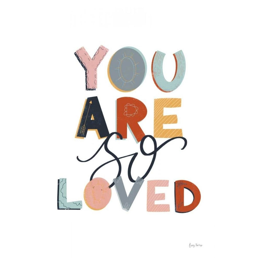 You Are So Loved Pastel by Becky Thorns-VARPDX66562 Image 1