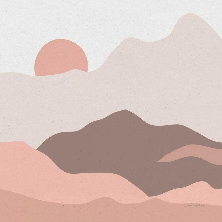 Mountainous II Pink by Sara Zieve Miller-VARPDX67071 Image 1