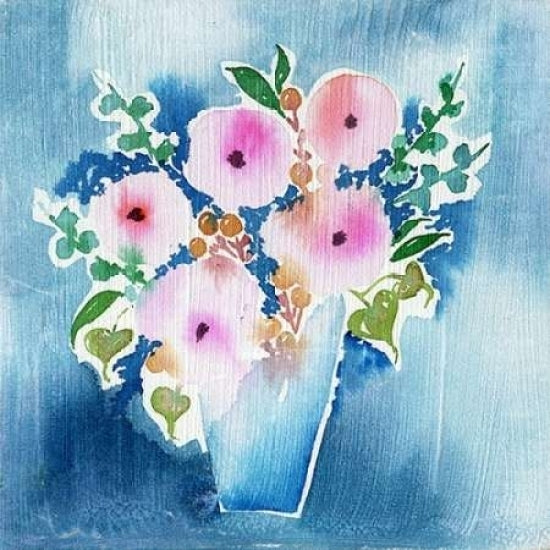 True Blue Bouquet Poster Print by Esther Bley Designs-VARPDX670EST1004 Image 1