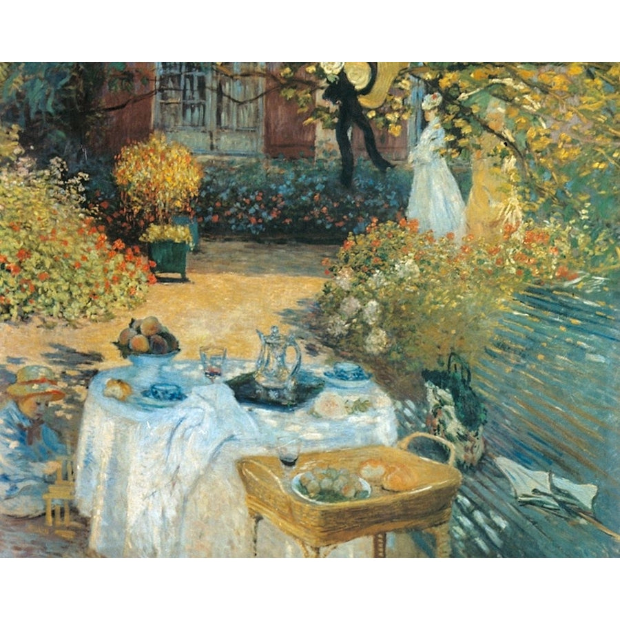 The Luncheon 1873 Poster Print - Claude Monet-VARPDX67121 Image 1