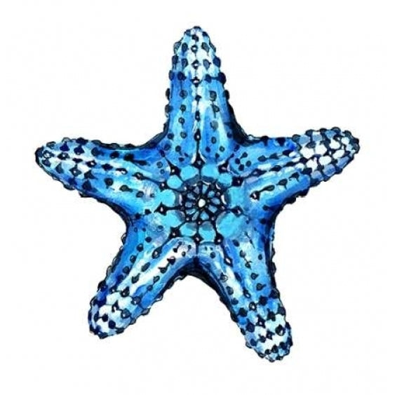 Sea Blue Starfish Poster Print by Crystal Smith-VARPDX671SMI1004 Image 1