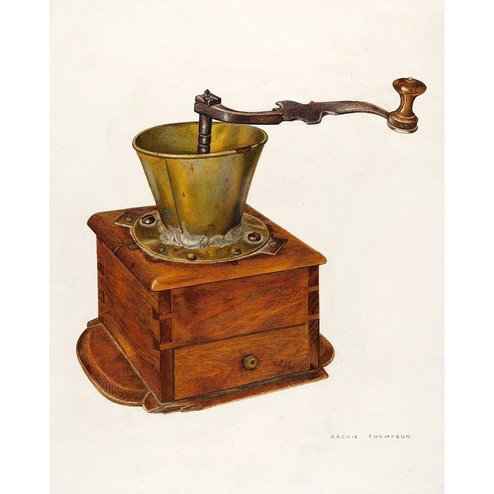 Coffee Mill 1941 Poster Print - Archie Thompson-VARPDX67266 Image 1