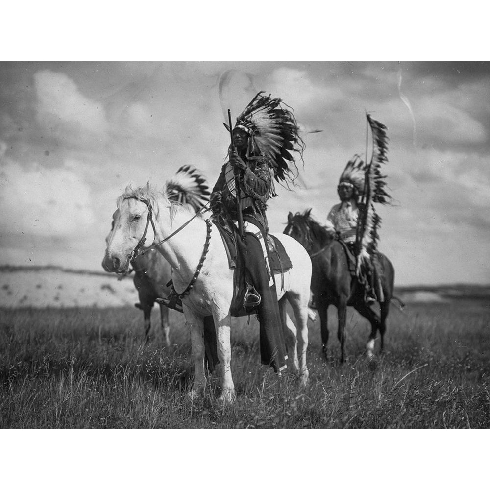 Native Americans on Horses Poster Print - Vintage Photography-VARPDX67409 Image 1