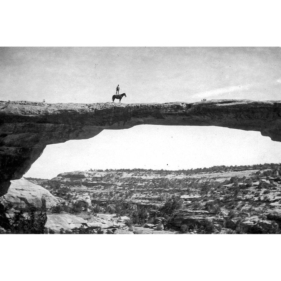 Natural Bridges National Monument Poster Print - Vintage Photography-VARPDX67410 Image 1