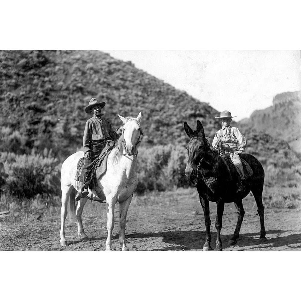 Western Playground Poster Print - Vintage Photography-VARPDX67421 Image 1