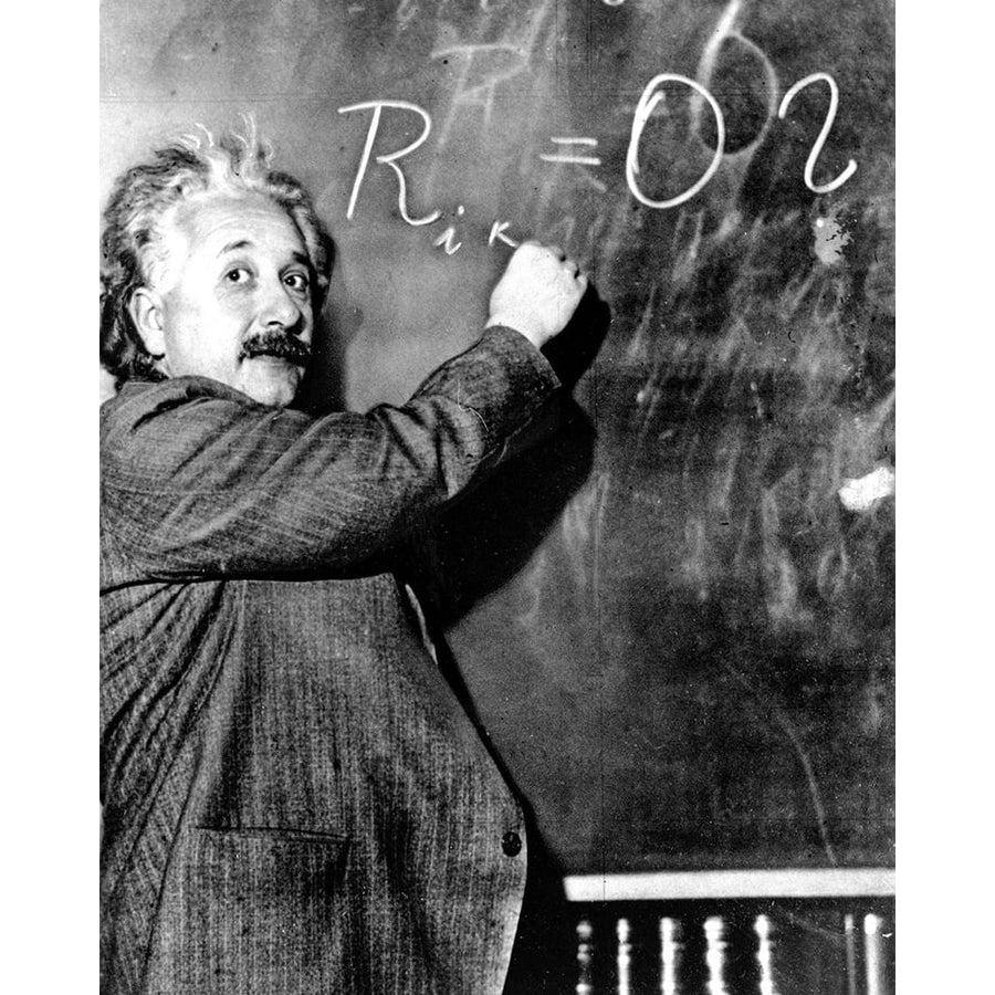 Albert Einstein Pasadena 1931 Poster Print - Vintage Photography-VARPDX67424 Image 1