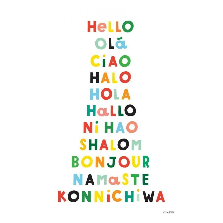 Language of Hellos by Ann Kelle-VARPDX67460 Image 1