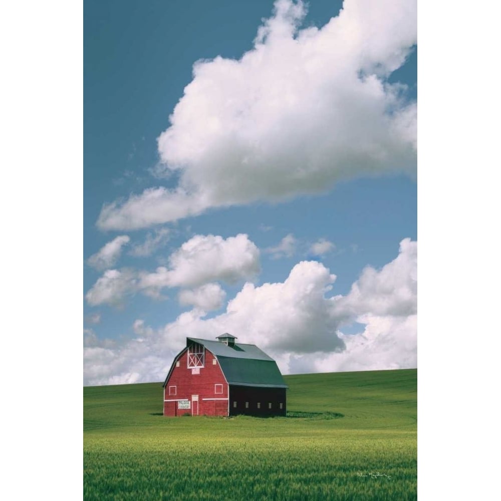 Palouse Region Red Barn II by Alan Majchrowicz-VARPDX67698 Image 1