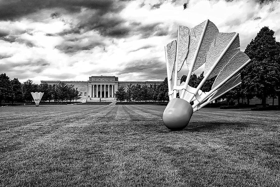 The Nelson Atkins Museum of Art in Kansas City Poster Print - Missouri Picture Archive-VARPDX67794 Image 1