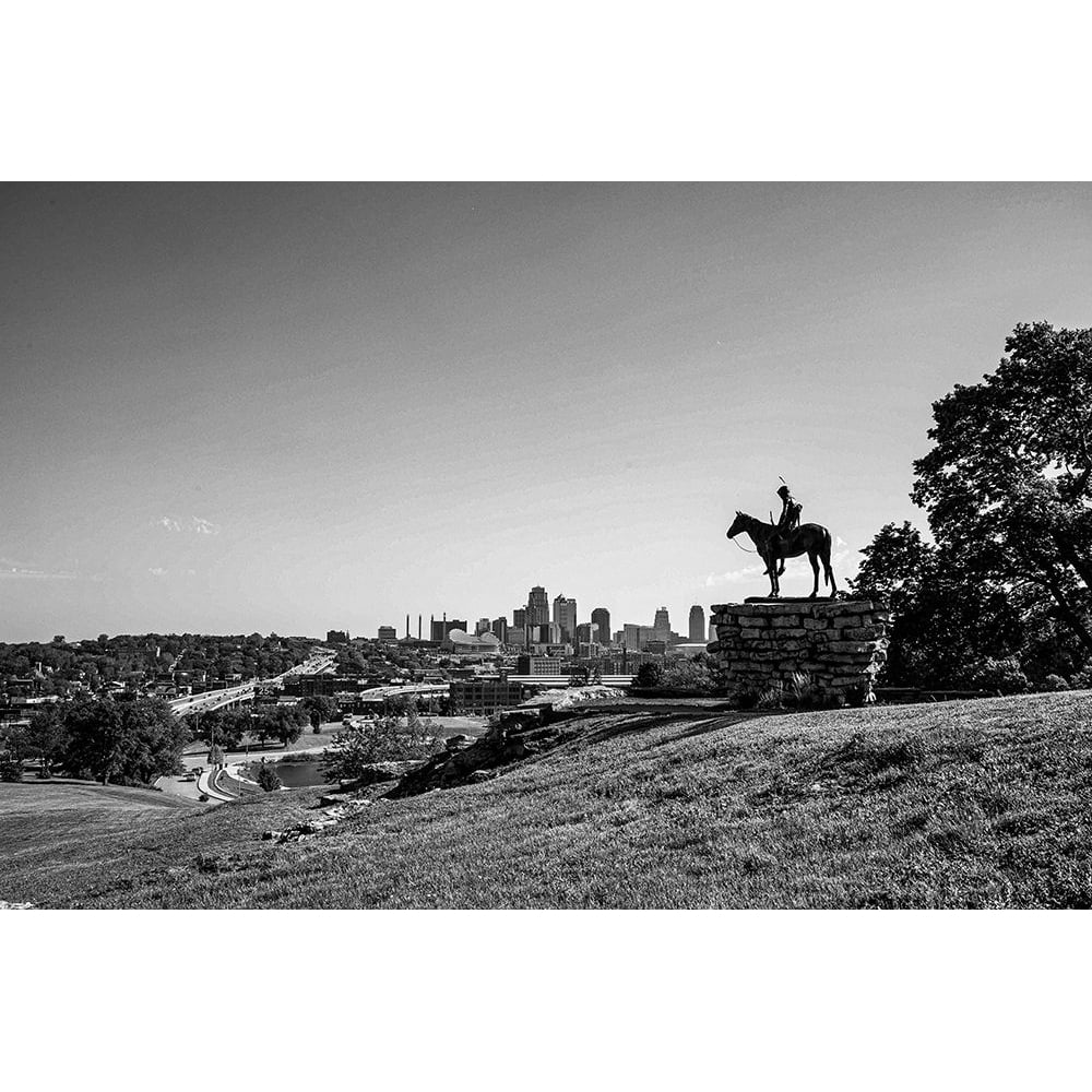 The Scout Statue-Kansas City-Missouri Poster Print - Missouri Picture Archive-VARPDX67796 Image 1