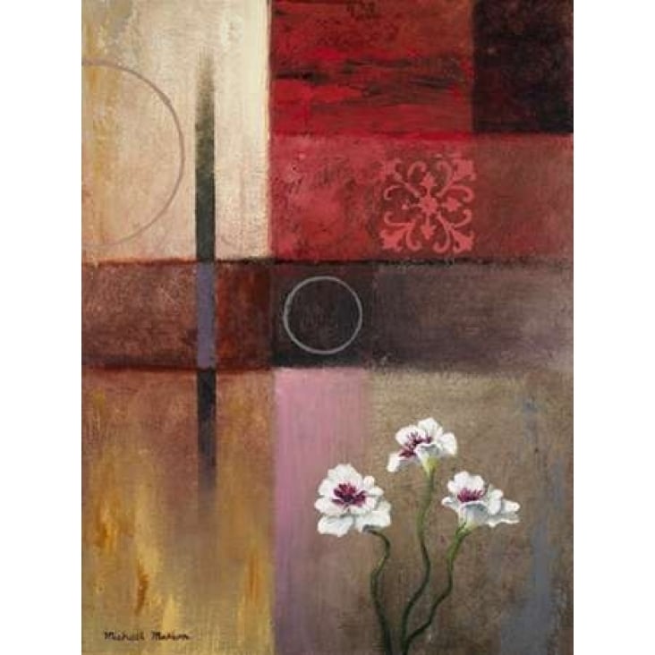 Flowers and Abstract Study II Poster Print by Michael Marcon-VARPDX6826 Image 1